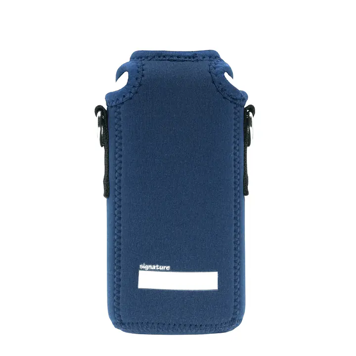 ecotanka miniKOOLER 600ml Dark Blue insulated bottle cover with adjustable strap