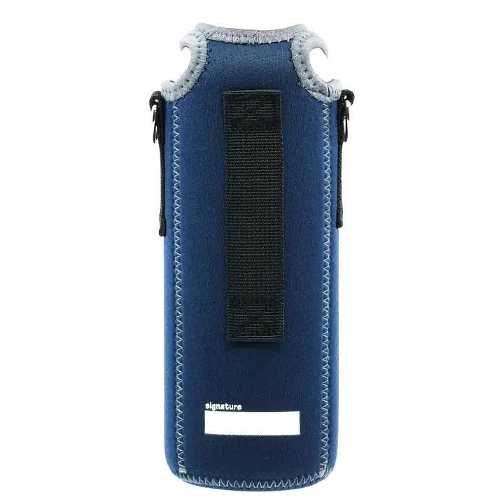 ecotanka sportsKOOLER 800ml Dark Blue insulated bottle cover with adjustable carry strap