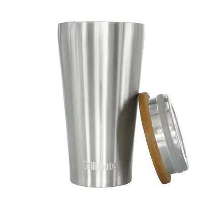 ChillMate 350ml S Cup – With Bamboo & Stainless Steel Lid primary image