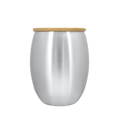ecotanka Grail Cup – 350ml with Bamboo Lid primary image