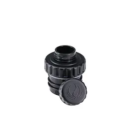 ecotanka ScrewTOP Lid, durable BPA-free plastic screw-top lid with silicone seal, lightweight and leak-resistant, compatible with most ecotanka bottles and interchangeable with common supermarket soda bottle caps.