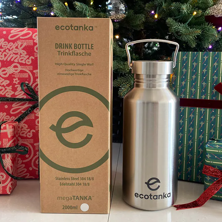 ecotanka megaTANKA 2.0L with Mega S.S. Lid – Twin Pack - Master